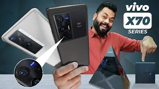 vivo X70 Pro Plus & X70 Pro Unboxing & Quick Review ⚡ SD 888+, 50MP Gimbal Camera, 2K+ & More