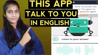 This AI Robot Talks to you in English - Your Free English Speaking Robot.