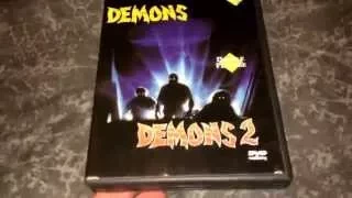 Re-Animator and Demons Movie Collection Overview blu-ray and DVD