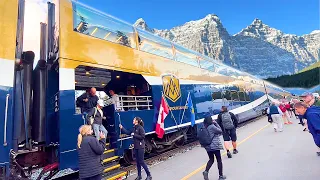 🇨🇦2 DAYS on the Canada's $3,000 First Class Train | Rocky Mountaineer Gold Leaf |Vancouver→Banff