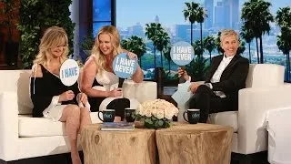 Amy Schumer and Goldie Hawn Play 'Never Have I Ever'