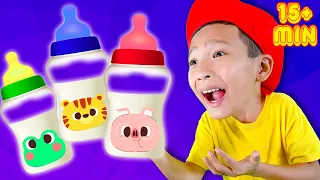 Bottle Milk Feeding Song + More Nursery Rhymes & Kids Songs