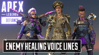 NEW Enemy Healing Voice Lines - Apex Legends