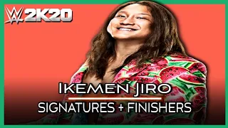 Ikemen Jiro Signatures + Finishers