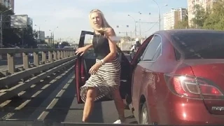 Woman Car Crashes  | Woman Driving Fails | Funny Accidents #4