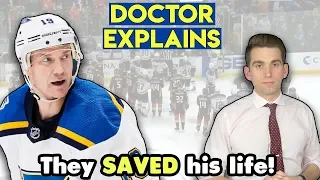 How They SAVED Jay Bouwmeester's LIFE After Cardiac Arrest - Doctor Explains