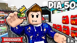 1,000$ ROBUX POR CADA DIA QUE SOBREVIVAS en EL SUPERMERCADO de BROOKHAVEN! 🤣🏡 - Roblox YoSoyLoki