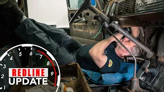 Davin offers some life advice as he works on our 1950 Chevy truck | Redline Update #40