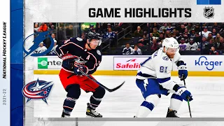 Lightning @ Blue Jackets 4/28 | NHL Highlights 2022