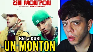 (REACCIÓN) Rei, Duki - UN MONTÓN (Video Oficial)