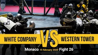 Buhurt Prime 2020: White Company vs Western Tower, Semifinal