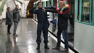 Day in the life of a security agent in Paris metro