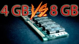 4GB vs 8GB RAM in 10 game