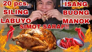 20 Nuclear fire Chili Challenge one whole Chicken, Makaya kaya? (ASMR Comedy Edition)