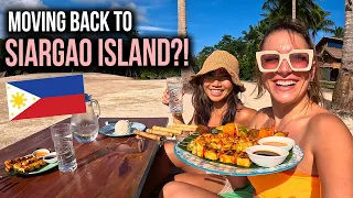 Homecoming to SIARGAO ISLAND (FIRST TIME back since being SINGLE!)