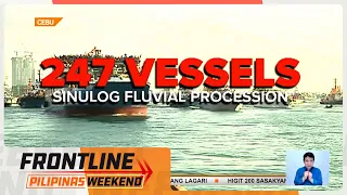 Isang bangka, muntik lumubog sa Sinulog Fluvial Parade| Frontline Pilipinas Weekend