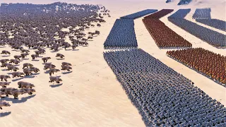 Can Ancient Medieval Army Stop 13.000 Bears - Ultimate Epic Battle Simulator | UEBS