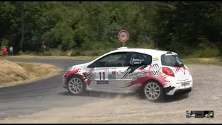 RALLYE BAGNOLS LES BAINS 2023 SHOW AND MISTAKES