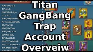 230m titan eater account overview! How to get 500k gems free!