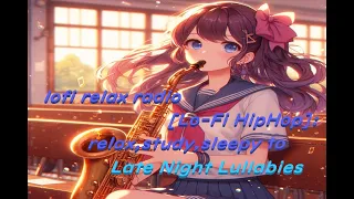 lofi relax radio[Lo-Fi HipHop]: relax,study,sleepy to Late Night Lullabies