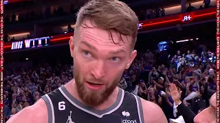 Domantas Sabonis Talks Draymond Incident, Game 2 Win, Postgame Interview