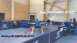 NATIONALE 1 | Mathieu DE SAINTILAN vs Hugo DESCHAMPS | HIGHLIGHTS