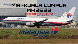 MH2593 Boeing 737-8FZ (9M-FFF) Malaysia Airlines Myy-Kul