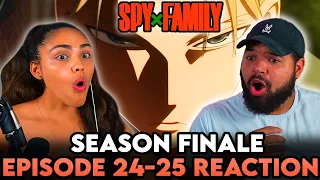 WE LOVED THE FINALE! | Spy x Family Episode 24 and 25 Reaction