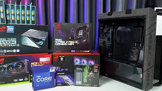 Building the Ultimate PC with Intel Core i9-13900K + ROG 4090 | Satisfying Gaming PC Building