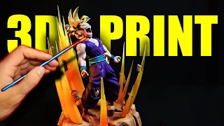 3D Printed GOHAN | DRAGON BALL Z