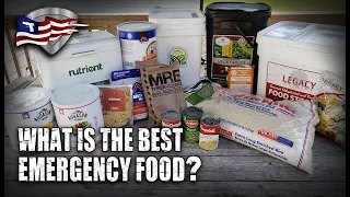 Best Emergency Food? / Survival Food Comparison