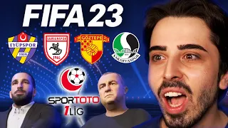 TFF 1. LİG OYUNA EKLENDİ! // YENİ FIFA 23 KARİYER MODU YAMASI ÇIKTI!