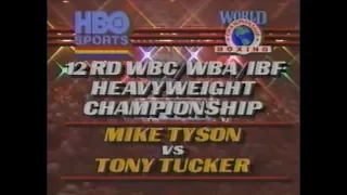 Mike Tyson vs Tony Tucker - Full Fight - 8-1-1987