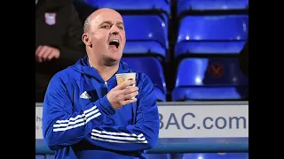 Paul Cook Ipswich Town Funny Voice v Plymouth Argyle Oct 30 2021