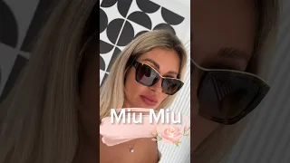 #MiuMiu♥️ очки, которые приковывают взгляды😍 #sunglasses #очки #sunseason