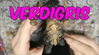 How to Paint Miniatures - Verdigris