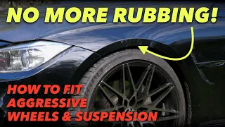 How to Make Aggressive Fitment Work WITHOUT Compromising Ride Height // ISC N1 Coilovers