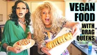 2 Queens | 4 Outfits | VEGAN Sausage Pastry Plait & Vanilla Cake