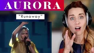 Aurora "Runaway" REACTION & ANALYSIS by Vocal Coach/Opera Singer