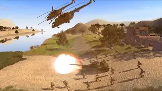 Full Scale Soviet Invasion of Afghanistan 1982 | Cold War Mod | Men of War: Assault Squad 2 Gameplay