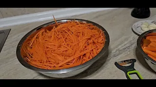Морковь по-корейски.Обалденно вкусный рецепт! Отличная закуска за 5 минут.