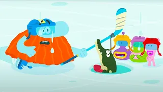 Бодо Бородо - Бодо путешествия - Каток на канале Ридо (45 серия) | Развивающий мультфильм детям