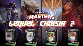 Analyse des decks préconstruits de Commander Masters !