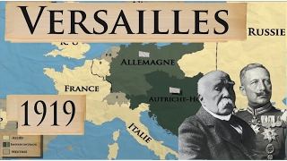 L’Europe et la Première Guerre mondiale: les traités de Versailles et de la banlieue parisienne