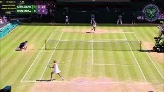 2015 Day 12 Highlights, Serena Williams vs Garbine Muguruza