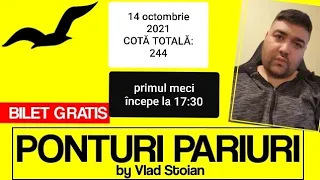 PONTURI PARIURI by Vlad Stoian | 14 octombrie 2021