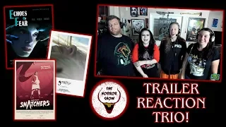 Trailer Reaction Trio - "Starfish", "Snatchers" & "Echoes of Fear" - The Horror Show