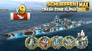 Battleship Schlieffen: 9 ships destroyed & more - World of Warships