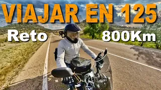 🔴 VIAJAR EN 125 !!💥 ¿AGUANTARÁ?