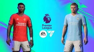 EA Sports FC 24 | Man United vs Man City Gameplay | Premier League 23/24